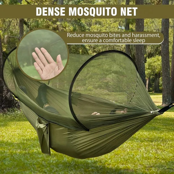 Bug Net Hammock, Double/Single, Straps, view 3