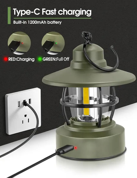 Rechargeable Camp Lanterns, 2-Pack, 360°, view 4