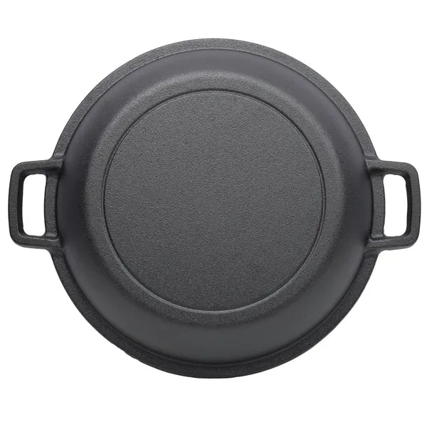 Cast Iron 2-in-1 Dutch Oven, Pre-Seasoned, view 5