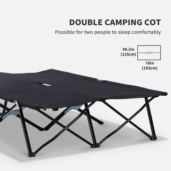 2-Person Folding Cot, 50″ Extra Wide, view 6