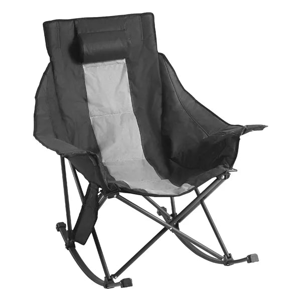 Heated Rocking Camp Chair, 3 Settings, view 6