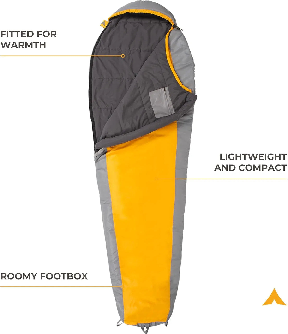 The 20°F Mummy Bag, Lightweight 3-Season, view 4