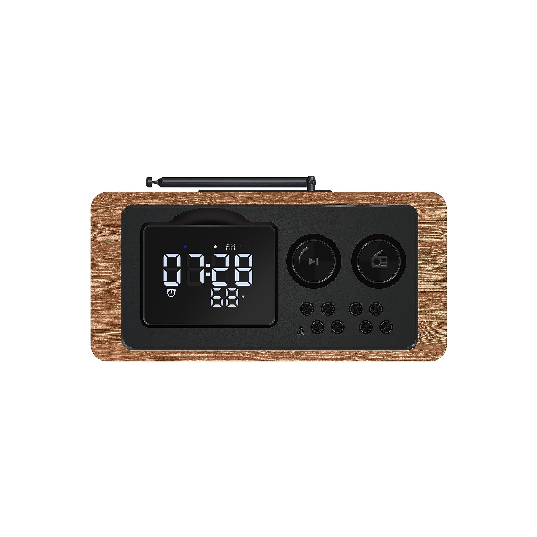 Fuse Zide Vintage Retro Radio and Alarm Clock
